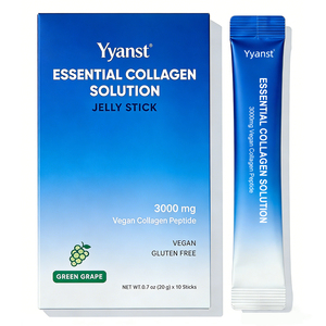 OEM/ODM Sugar free essential collagen solution support skin whitening smooth skin remove wrinks vegan collagen peptide jelly - Product Image 1