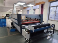 Mesin Pemotong Laser CO2 Format Besar Pencetakan Digital Pemotongan Kulit dan Kertas Pengumpanan Otomatis Pengenalan Kontur CCD Harga Pabrik