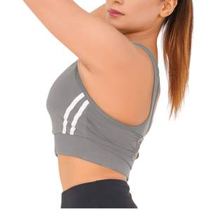 Sujetador Deportivo Personalizado para Mujer, Estilo Racerback, de Alta Sujeción, para Gimnasio, Entrenamiento, Fitness, Yoga, Running, Ropa Deportiva Transpirable, Sin Costuras - Product Image 4