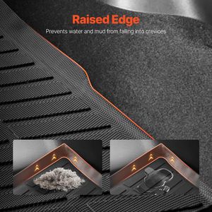 Tappetino per Bagagliaio 3D su Misura per Tesla Model Y 2020-2024, Protezione 5D in TPE, Sostituzione Tappetino Nero per SUV (1 Pezzo) - Product Image 5