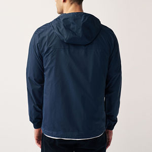 Lightweight Winter Solid Nylon Windproof Men's Custom <b>Jacket</b> Quick Dry Logo Option High Quality Fabric - Product Image 6