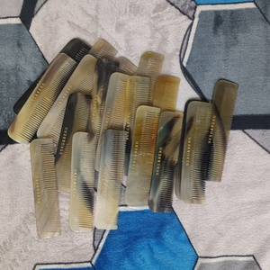 Peigne coiffant en corne de buffle de qualité supérieure, accessoire de soin des cheveux naturel fait main pour salon, barbier professionnel et usage domestique - Product Image 6