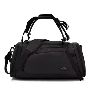 Customizable Zipper Gym Bag <b>Backpack</b> with Waterproof Pockets Unisex Sports Casual Gym Bag for Travel Shoe Compartment - Product Image 3