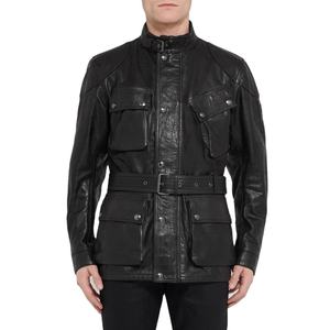 <b>Mens</b> High Quality Genuine Leather <b>Jacket</b> <b>Winter</b> <b>Warm</b> Windproof Waterproof Breathable - Product Image 3