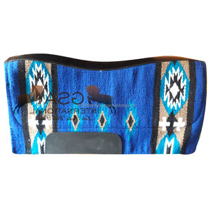 Selle de Contour en Laine 34x36 Tissée à la Main 100% Laine de Nouvelle-Zélande Doublure en Polaire Équestre Occidental pour la Compétition et l'Entraînement - Product Image 5