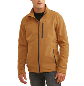 2024 Premium Quality Custom Design Men's Soft Shell <b>Jacket</b> Windproof Waterproof Embroidery Stand <b>Zip</b>-<b>up</b> Winter Casual Wear - Product Image 2