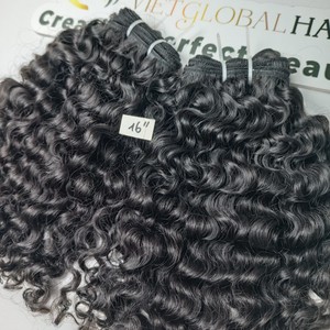 2024 Meilleures ventes Extensions de cheveux crus bouclés birmans non transformés Cuticule intacte de haute qualité Double tiré de 8 à 32 pouces - Product Image 1