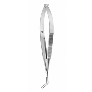 Pinces à ressort pour insertion de lentilles IOL, instrument microchirurgical ophtalmique de précision - Product Image 3