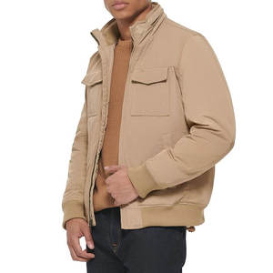 <b>Men's</b> Bomber <b>Jacket</b> Premium Quality Windproof <b>Lightweight</b> Casual Outerwear Streetwear Fashion <b>Jacket</b> - Product Image 3