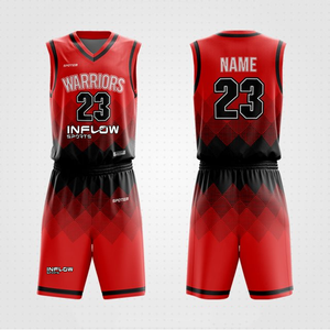 Maillots de basket-ball personnalisés avec votre propre logo, en mesh polyester respirant, sublimation, pour hommes et étudiants. - Product Image 3