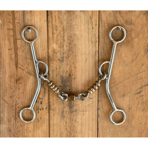 Venta Directa de Fábrica: Nuevos Diseños de Bocados de Acero Inoxidable de Alta Calidad para Caballos, con Montura de Cobre de Una Sola Unión, Estilo Western - Product Image 3