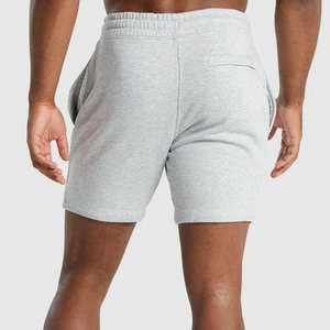 Best Selling High Quality Men's Gym <b>Shorts</b> High Street Style Solid Pattern Quick Dry Breathable Spandex <b>Polyester</b> Customizable - Product Image 2