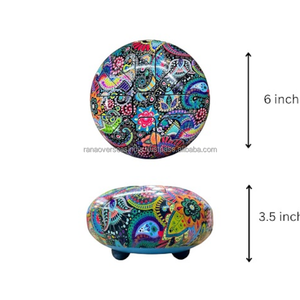 Tambour à langue artistique en acier inoxydable émaillé avec maillets – Percussion musicale moderne pour la méditation, la thérapie, la relaxation – Idée cadeau - Product Image 5