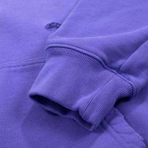 Sweat à capuche streetwear coupe classique, logo personnalisé, effet vieilli et délavé, 100% coton molletonné 300g, hiver, écoresponsable - Product Image 5