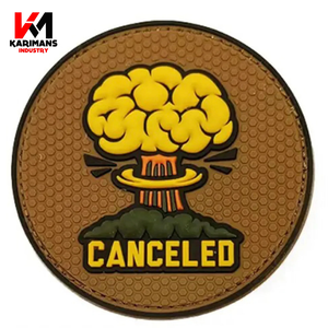 Personalized PVC Patch Soft Rubber Custom Logo Badge for Caps <b>Backpacks</b> Jackets and Fashion Apparel - Product Image 1