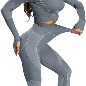 Pantalons de yoga respirants pour femmes, leggings de sport, haut de sport pour la gym, vêtements de fitness imprimés par sublimation, leggings de qualité supérieure pour femmes - Product Image 4
