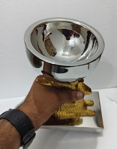 Cuenco con Escultura de Ciervo Dorado y Base con Acabado de Espejo para Decoración de Sala de Estar, Adorno de Mesa para Interiores del Hogar - Product Image 6