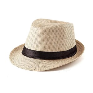 Stylish <b>Straw</b> Hat Unique Lightweight Breathable Summer Beach Outdoor <b>Straw</b> Hat Customizable - Product Image 1
