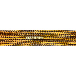 Cordón de Cuero Genuino Trenzado de Doble Color de 5mm al por Mayor para Fabricación de Joyería, Venta de Fábrica a Precio Competitivo - Product Image 3