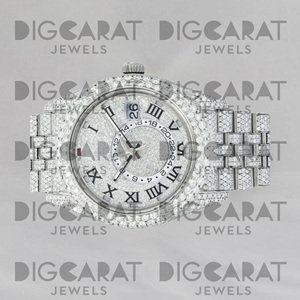 Reloj de Diamantes Cultivados en Laboratorio de Lujo, el Más Vendido, para Viajes de Negocios, Eventos de Moda y Uso Diario, Disponible a Precio de Fábrica - Product Image 3