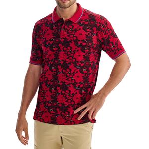 Polo brodé personnalisé pour hommes 100% coton Tissu respirant à manches courtes Fournisseur OEM Mode décontractée Stock en vrac - Product Image 1