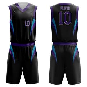 Uniformes de baloncesto completos, diseño único, sin mangas, ropa deportiva de secado rápido, uniforme de baloncesto para hombre a precio económico. - Product Image 6