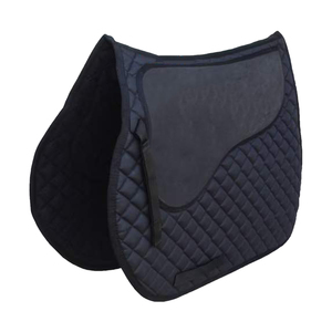 Tapis de selle tout usage noir de haute qualité, look sportif, tapis de selle de dressage, doublure tendance pour l'équitation - Product Image 1