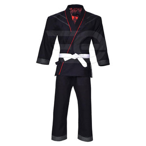 ชุดยูโด Bjj Gi ผ้าฝ้ายน้ำหนักเบา ชุดฝึกศิลปะการต่อสู้สำหรับผู้ชายและเยาวชน ชุดกิโมโนที่ทนทานสำหรับการฝึกซ้อม - Product Image 2