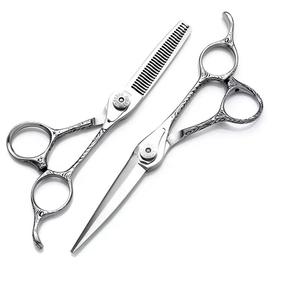 Tijeras Profesionales para Adelgazar el Cabello, Acero Inoxidable 4Cr13, 30 Dientes, Hoja Afilada, para Diestros, Mango Mediano, Morje Quirúrgicas - Product Image 1