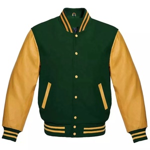 Blouson Bomber Homme Personnalisé 100% Laine Écologique Imperméable Séchage Rapide Col en V avec Broderie Design Décontracté Hiver - Product Image 3