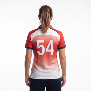 Maillot de cricket pour femmes en polyester, vêtements de sport OEM, maillot de cricket pour femmes, sublimation, maillot de cricket pour femmes à séchage rapide - Product Image 2