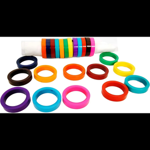 แหวนรองผ้าเช็ดปากเรซิ่นแบบใหม่ ผลิตที่นี่ สีสันตามสั่ง หลากหลายแบบ ของตกแต่งโต๊ะแบบใหม่สำหรับงานอีเว้นท์ ดีไซน์สไตล์โบฮีเมียน - Product Image 1