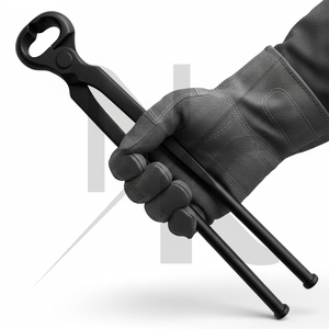 Outil de fermeur chirurgical 3-en-1 robuste et réutilisable en acier forgé – Extracteur de ferrures, écarteur et coupe-clous pour chevaux, avec poignée ergonomique pour une utilisation toute la journée - Product Image 5