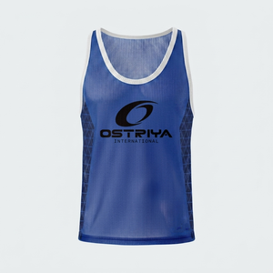 Cheap Price Printed Front Anti-Bacterial Eco-Friendly 100% Polyester Soccer <b>Training</b> Vest Football <b>Bibs</b> Custom Team Name - Product Image 4