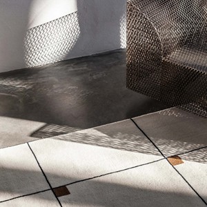 Tapis en laine blanc Edificio, tapis tufté à la main, tapis de qualité supérieure pour salon, chambre à coucher, revêtement de sol, tapis de décoration intérieure - Product Image 1