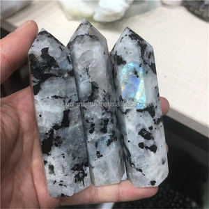 Wholesale Premium Quality Natural <b>Rainbow</b> Moonstone Handmade KING GEMS Flashy REIKI Meditation Crystals Feng Shui Crafts - Product Image 5