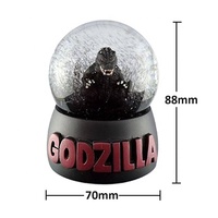 Japón Godzillas globo de nieve 88mm Edición Limitada Godzillas juguete Godzillas figuritas para decoración del hogar productos de venta caliente 2024