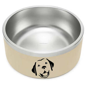 Cuenco alimentador de comida para perros, productos para mascotas de alta calidad, 42oz, 64oz, con revestimiento de polvo, de acero inoxidable, personalizado, con logotipo - Product Image 5