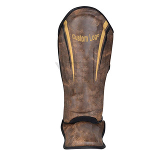 Protège-tibias professionnels personnalisés en PU de haute qualité pour la boxe, personnalisation OEM - Product Image 6