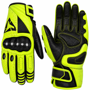 Servicio OEM, Guantes de Motociclismo de Carreras Personalizados, Guantes de Piel con Protección Rígida para Deportes al Aire Libre - Product Image 1