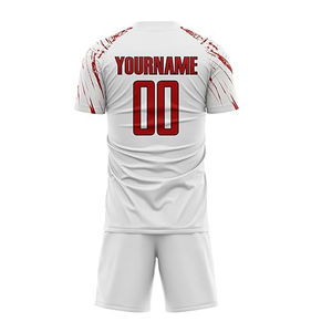 Uniforme de football pour hommes de qualité supérieure, respirant, à séchage rapide, services OEM, vente en gros, style polyester tendance, uniforme de football pour hommes - Product Image 2