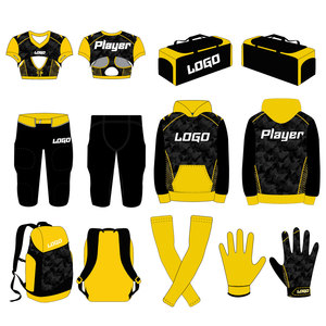Women American Football Uniform Durable Stretch Fabric Football Apparel for Professional and Amateur Teams - Product Image 4