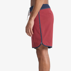 กางเกงขาสั้นลำลองผู้ชายลายเรียบแบบใหม่ปี 2026 สำหรับตกปลา แห้งเร็ว เหมาะสำหรับชายหาด ฟิตเนส ผลิตจากโพลีเอสเตอร์ผสมสแปนเด็กซ์ - Product Image 2