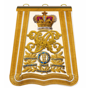Sabretaches del 4º Hussar Real Victoriano, Insignias para Blazer, Escudos Familiares, Banderas para Blazer, OEM - Product Image 4