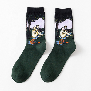 Unisex Crew <b>Socks</b> Cotton Soft Breathable Trendy Everyday Fashion <b>Socks</b> <b>for</b> Home <b>Work</b> or Outdoor Activities - Product Image 5