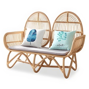 Sofá de ratán, sillas de bistró francesas, sillas de caña natural, sofás al precio más bajo de fábrica - Product Image 1