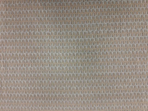 Tissu en nylon de haute qualité, beige et blanc, style crochet géométrique - Matière en maille texturée 3D pour shrugs et superpositions de créateurs - Product Image 4