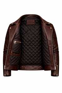 CLOVIX SPORTS Men Leather <b>Jacket</b> Custom Made High Quality Make Your Own Design Wholesale - Product Image 5