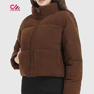 Wholesale Rate Customized <b>Puffer</b> <b>Jacket</b> For Ladies Premium Quality Solid Color Made <b>Puffer</b> <b>Jacket</b> For Women - Product Image 3