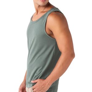 Débardeur côtelé personnalisé OEM ODM pour homme, sans manches, en coton, avec poche, style musculaire, vêtement de mode estival - Product Image 3